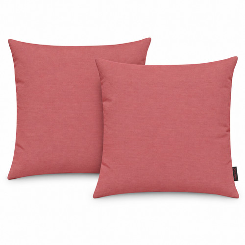 Kissenbezug 50x50 rosa peach - rosa,