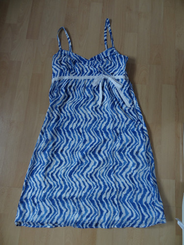 Esprit sommerkleid 38 blau - gr.,