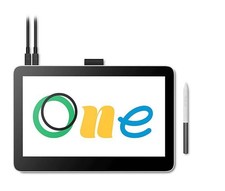 Wacom DTH134W0B ONE 13 TOUCH PEN DISPLAY Grafiktablet