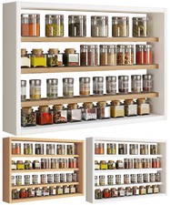 Holz Wandregal Gewürzregal