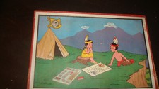 altes  DDR Stempelspiel "Indianer"  FAMOS in OVP
