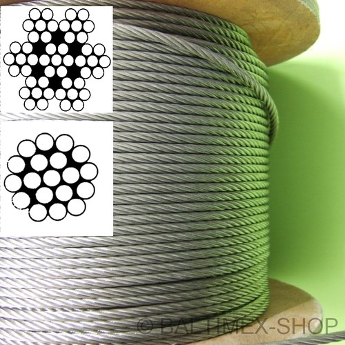 Edelstahlseil drahtseil 1mm - edelstahlseil,