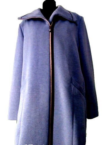 Lanta hellblauer strickmantel - lanta,