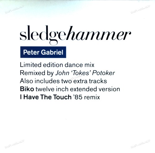 Peter gabriel sledgehammer - -,