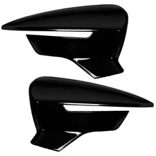 ABS Schwarz-Race Spiegelkappen