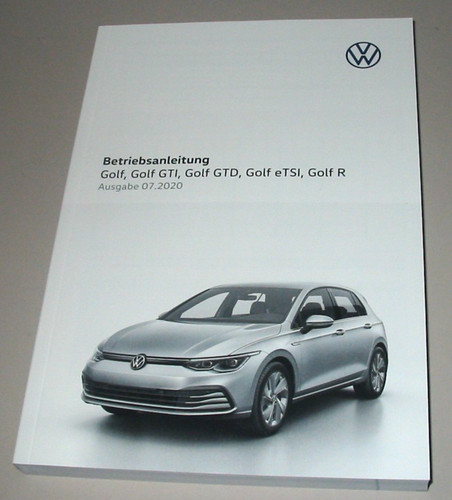Betriebsanleitung golf viii - vw,