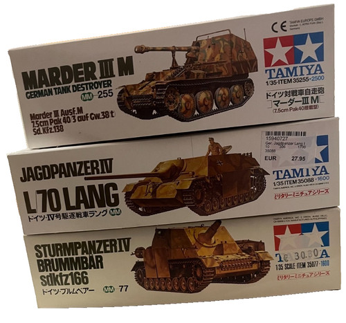 Konvolut tamiya drei - tamiya,,