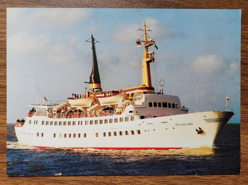Frau helgoland fähre vintage - frau,