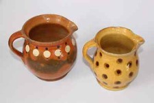 2x alte Irdenware Krug