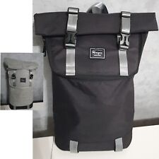 Rucksack XL schwarz grau Tasche Laptop Fach Reise Herren Damen Schule Arbeit DHL
