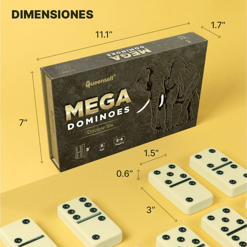 Queensell mega dominoes - queensell,