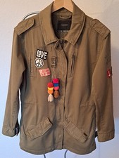 Scotch & Soda Parka Gr. 2 - M - 38 / olive / Maison Scotch Damen Jacke oliv