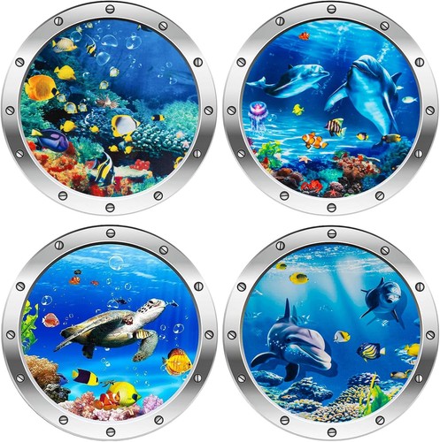 Wandtattoo unterwasserwelt - 3d,