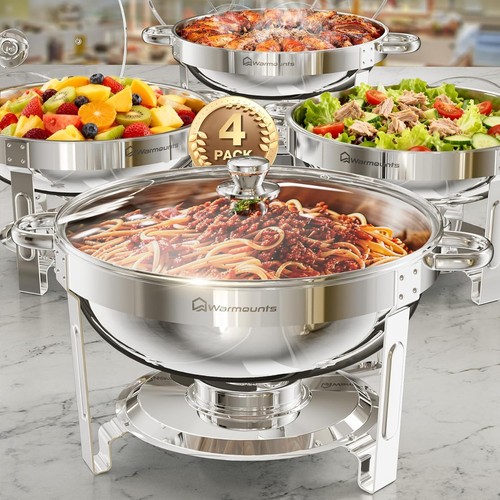 4er pack rund - chafing, dish