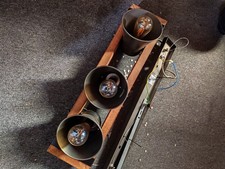 3 Strahler Deckenlampe Loft/Landhaus/Industrial