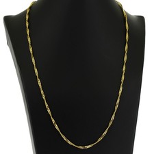 Kette 750 Gold 18 kt Gelbgold - 50 cm lang - Wert 1470,-