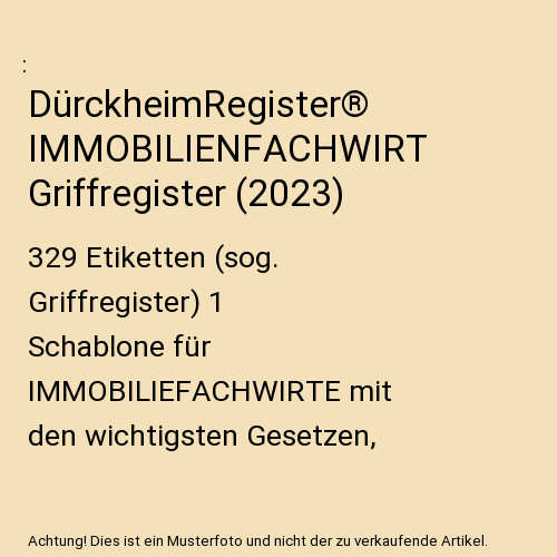 DürckheimRegister®