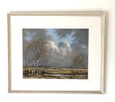 Original PASTELLGEMÄLDE "On a