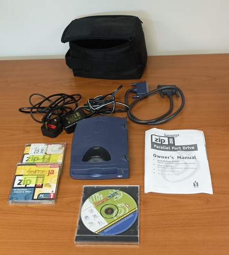 Vintage iomega zip drive 250 - vintage,