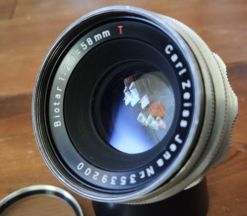 Carl zeiss jena biotar 58mm - jena,