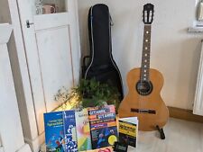 Wenig gespielte spanische Einsteiger-Gitarre Alhambra 1c & GigBag