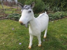 Ziege lebensgroß  Ziege Gartenfigur Ziege Statuette Dekoration 71 x 85 x 22 cm