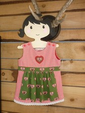 Babydirndl Babykleid Mädchendirndl Babytracht Gr. 80/86