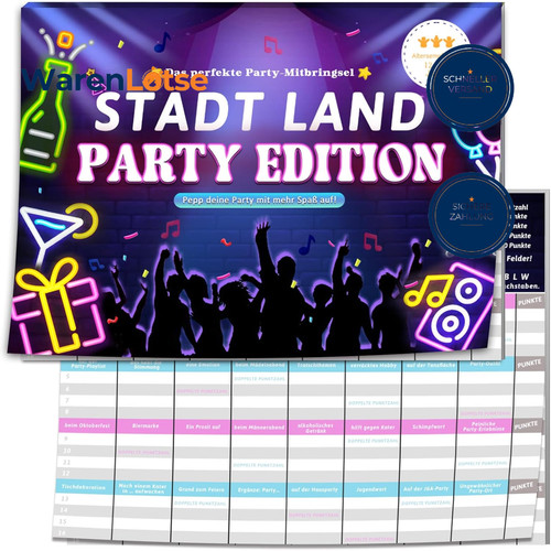 Stadt land party kartenspiel - land,
