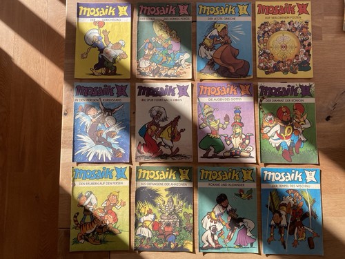 Comic hefte mosaik ddr 1984 - comic,