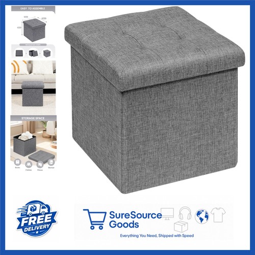 32x32x32cm grau ottomane - 32x32x32cm,