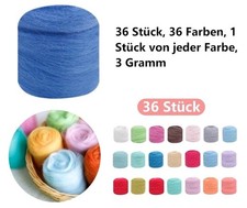 Filzwolle 36 Farben Set, 108G