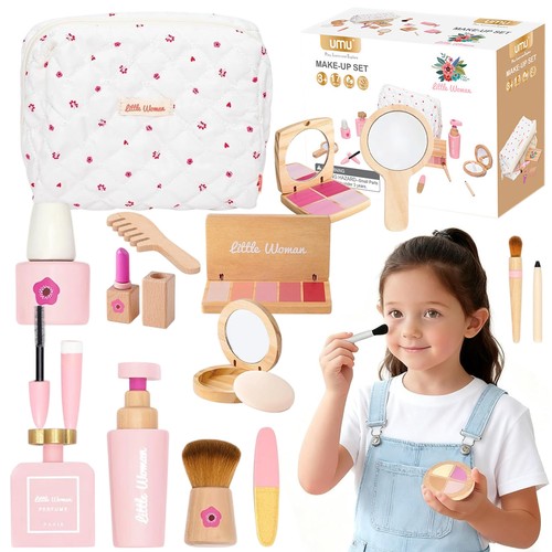 Holz kinderschminke set - kinderschminke,
