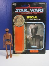 LETZTE 17 POTF Vintage Star Wars EV-9D9 ACTIONFIGUR MOC Kenner COIN Power Force