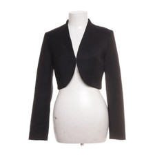 H&M, Bolero, Größe: 36, Schwarz, Elasthan/Polyester/Viskose, Einfarbig #Cic