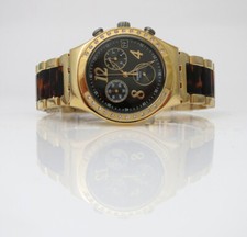 DREAMNIGHT 14 GOLDEN - SWATCH Irony Chrono - YCG405GC - NEU und ungetragen