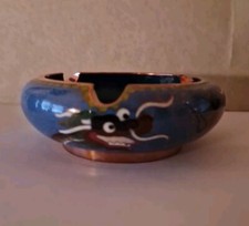 Cloisonne Emaille ascher Aschenbecher mit Drachen motiv china