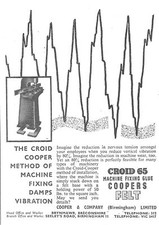 60er Jahre Reklame Coopers