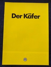 VW Käfer 1200 L, Prospekt 1.1985, mit Angaben zu Farben und Polstern