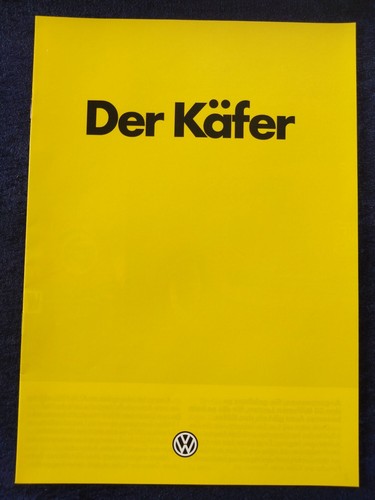 Käfer 1200 prospekt - vw,