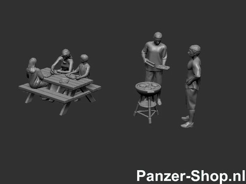 Spur grillen figuren set - (tt),