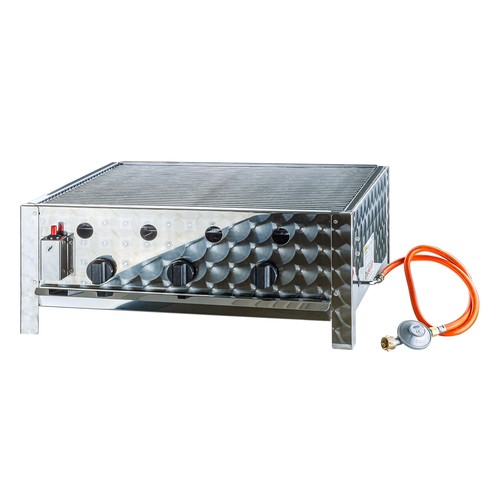 Gasbräter mit grillrost - mit,