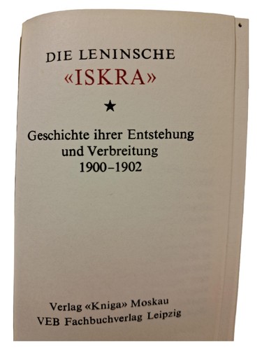 Leninische iskra 1900 1902 - leninische, 1900-1902