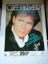 Plakat Cliff Richard 1987 the