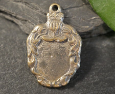 Silberfarbene Medaille