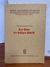 Der Sinn der heiligen Schrift