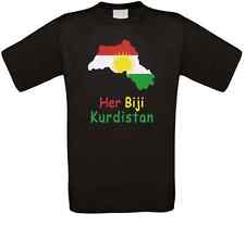 Her Biji Kurdistan Rojava Kurdish Kurd Kobane Kobani T-Shirt alle Größen NEU