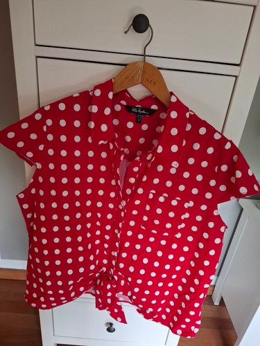 Ulla popken bluse - ulla, polkadots