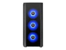 Thermaltake Versa J25 TG RGB, Tower-Gehäuse schwarz, Tempered Glass