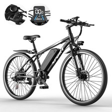 26-Zoll-Elektrofahrrad für Erwachsene, 500 W Spitzenleistung, Mountainbike