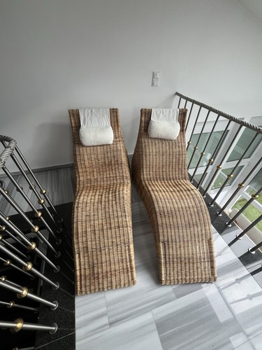 Ikea rattan liege mit - ikea,